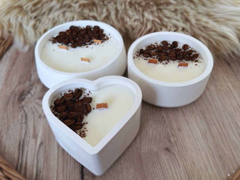 Sójová svíčka – Kolekce Kávové pohlazení