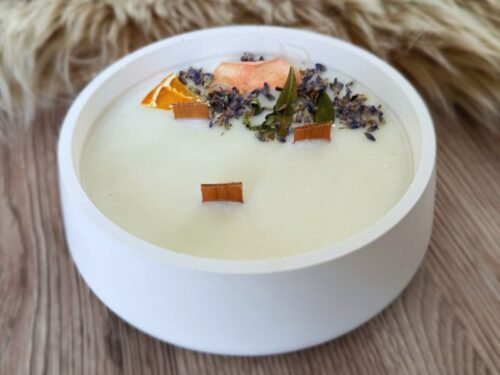 Sójová svíčka – Plamínek pohody Velká