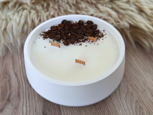 Sójová svíčka – Kávové pohlazení Velká