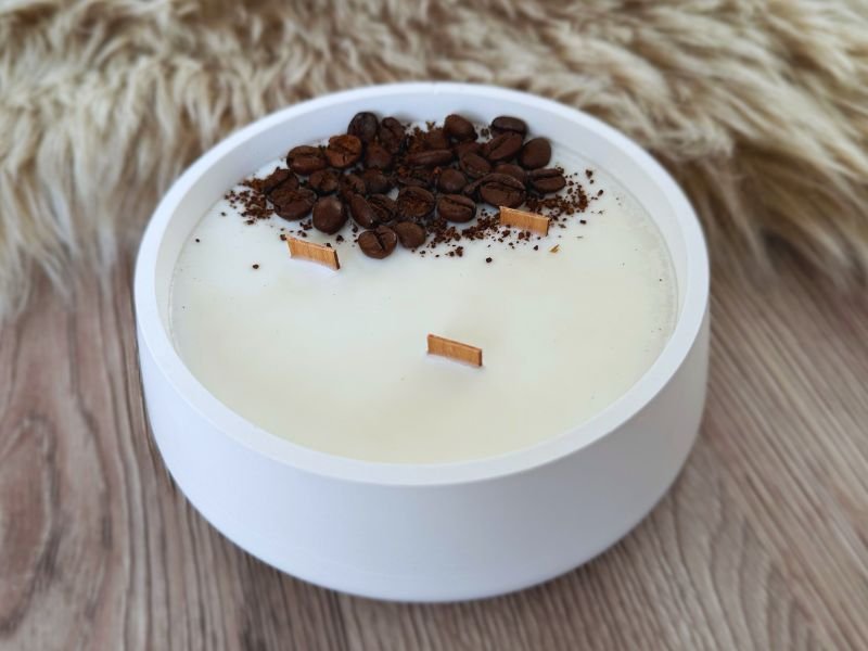 Sójová svíčka – Kávové pohlazení Velká
