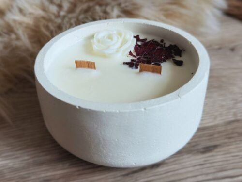 Sójová svíčka – Růžový sen