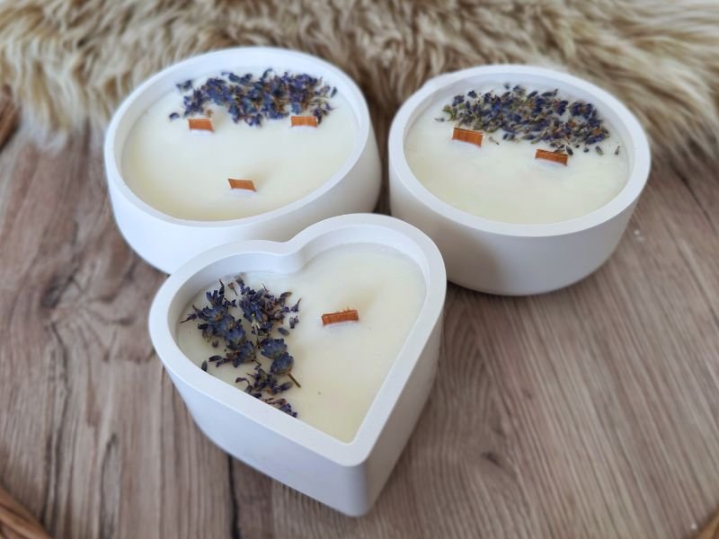 Sójová svíčka – Kolekce Levandule