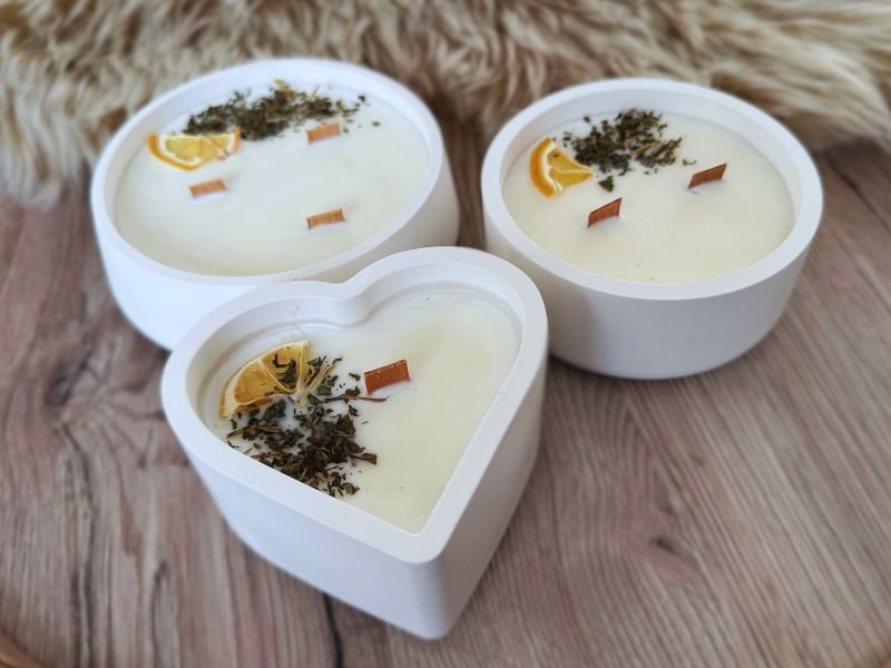 Sójová svíčka – Kolekce Mátové uvolnění