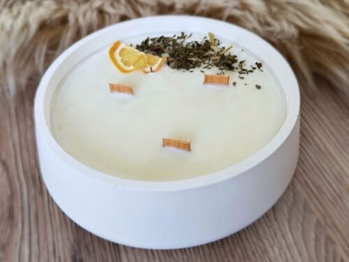 Sójová svíčka – Mátové uvolnění Velká