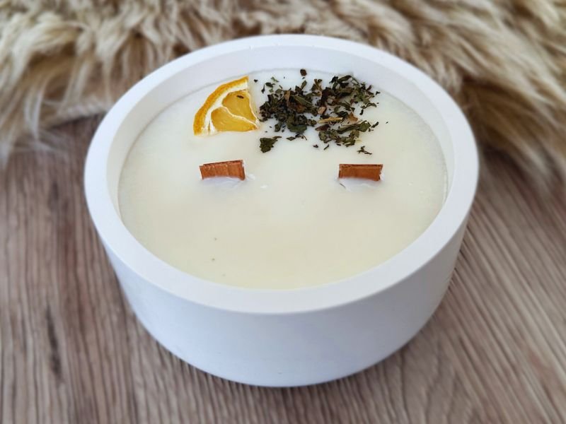 Sójová svíčka – Mátové uvolnění