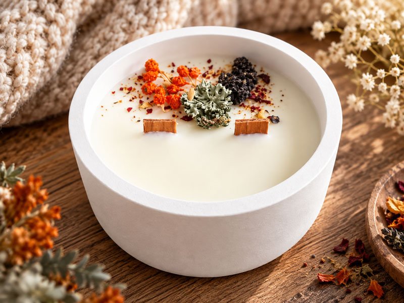 Sójová svíčka – Podzimní rituál